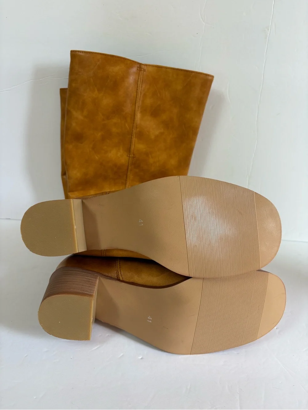 Amazon Chunky Knee High Boots Size 41 US/ Size 9 Women’s